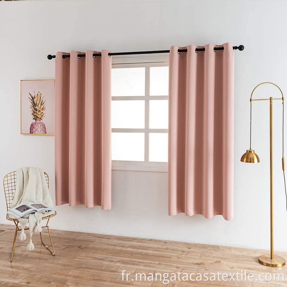 Pink Blackout Curtains